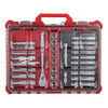 Milwaukee 47pc 1/2 Drive Ratchet & Socket Set with PACKOUT™ Low-Profile Organizer (47 PC)