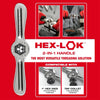 Milwaukee 38PC SAE Tap & Die PACKOUT™ Set w/ Hex-LOK™ 2-in-1 Handle