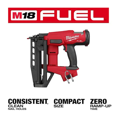 Milwaukee M18 FUEL™ 16 Gauge Straight Finish Nailer (18-Volt)