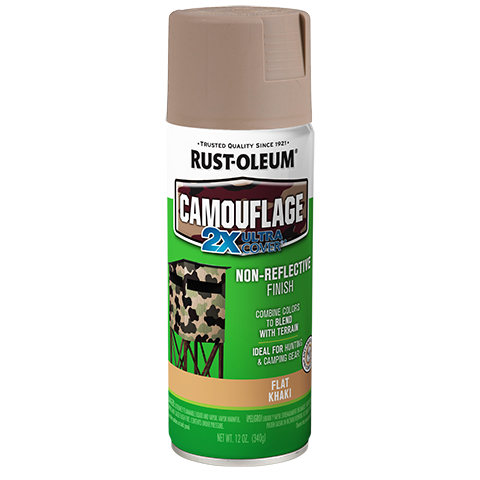 Rust-Oleum® Specialty Camouflage Spray Paint (12 oz, Camouflage Flat Deep Forest Green)