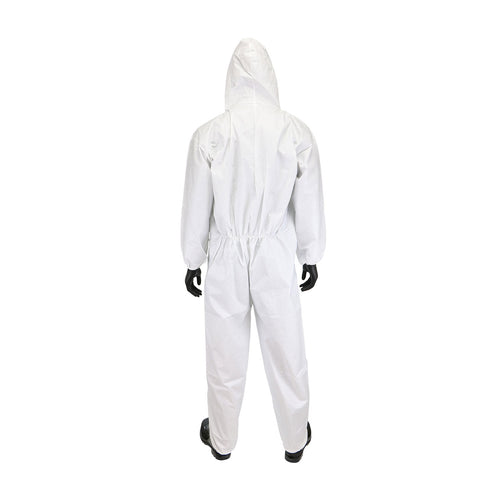 PIP PosiWear BA Coverall with Hood, Elastic Wrist & Ankle 58 gsm