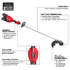 Milwaukee M18 FUEL™ 17” Dual Battery String Trimmer Kit (17 (3006-22))