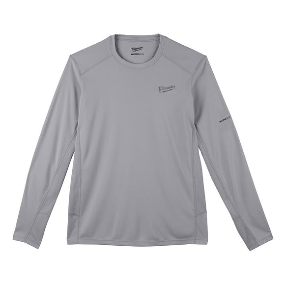 WORKSKIN™ Lightweight Performance Shirt - Long Sleeve - Gray L