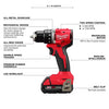 Milwaukee M18™ Compact Brushless 2-Tool Combo Kit (2-Tool  (3692-22CT))