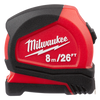 Milwaukee 8m/26ft Compact Tape Measure