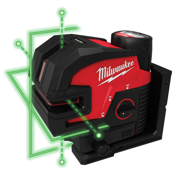 M12™ Green Cross Line & 4-Points Laser Kit