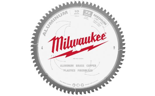Milwaukee Aluminum Cutting Circular Saw Blade (10
