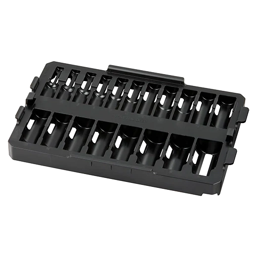 Milwaukee SHOCKWAVE Impact Duty™ Socket 3/8” Dr 19PC MM TRAY ONLY (19 PC)