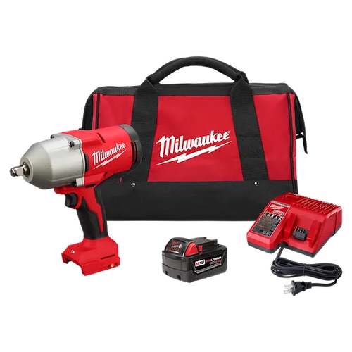 Milwaukee M18™ Brushless 1/2 High Torque Impact Wrench w/ Friction Ring Kit