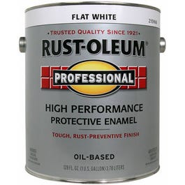 Professional Enamel, Flat White, 1-Gallon
