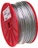 Campbell 1/8 7 x 7 Cable, Galvanized Wire, 500 Feet per Reel