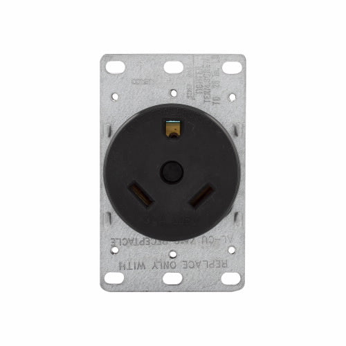Eaton Cooper Wiring Power Device Receptacle, 30A 125V Brown