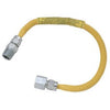 Gas Appliance Connector, SL Series, Pro-Coat Stainless Steel, 12-In.