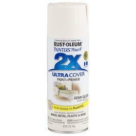 Painter's Touch 2X Spray Paint, Semi-Gloss Ivory Bisquit, 12-oz.