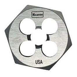 Hexagon Die, National Pipe Taper Thread, 1/8-In. x 27