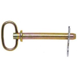 Hitch Pin With Clips, Galvanized, 1 x 6.75-In.