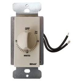 In-Wall 30-Minute Switch Timer, Almond
