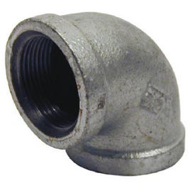 Galvanized Pipe Fitting, Equal Elbow, 90 Degree, 2-In.