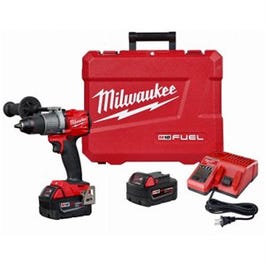 M18 Fuel 18-Volt Drill Driver Kit, Brushless Motor, 1/2-In. Lithium-Ion Battery