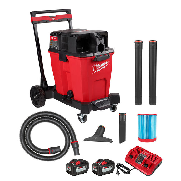 M18 FUEL™ 12 Gallon Dual-Battery Wet/Dry Vacuum Kit