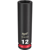 SHOCKWAVE™ Impact Duty™ 3/8 Drive 12MM Deep 6 Point Socket