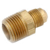 Pipe Fittings, Flare Connector, Lead-Free Brass, 5/8 Flare x 3/4-In. MPT