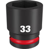 SHOCKWAVE™ Impact Duty™ 3/4 Drive 33MM Standard 6 Point Socket