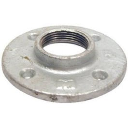 Pipe Fitting, Galvanized Floor Flange, 3/4-In.