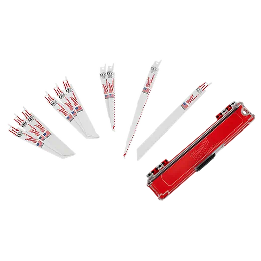 Milwaukee SAWZALL® General Purpose 10pc Blade Set 0.75 in. W x 6 and 9 in. L