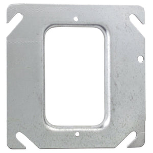 Thomas & Betts Steel City  4 x 1/4 in. Raised 1 Gang Square Device Cover for Drywall Construction