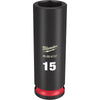 SHOCKWAVE™ Impact Duty™ 3/8 Drive 15MM Deep 6 Point Socket