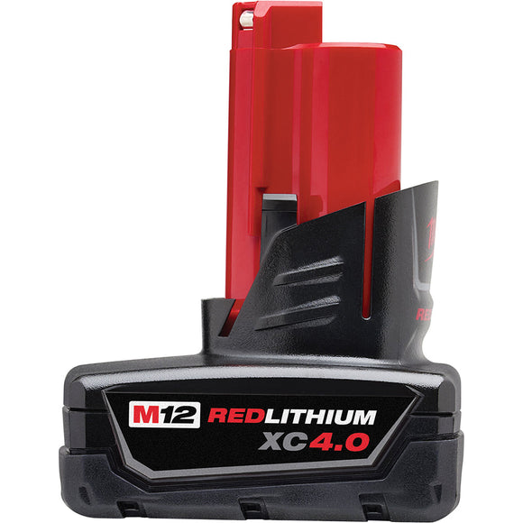 M12™ REDLITHIUM™ XC 4.0Ah Extended Capacity Battery Pack