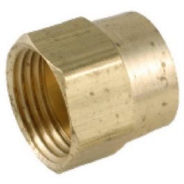 Pipe Fitting, Adapter, Lead-Free Brass, 3/4-In. FGH x 3/4-In. FIP