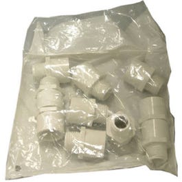 Pipe Fitting, PVC Adapter, 3/4-In., MIP, 10-Pk.