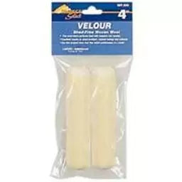 Linzer Premium Velour Wool 1/8 in. x 4 in. W Paint Roller Cover For Smooth Surfaces