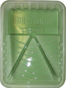 TRAY 9IN GREEN PLASTIC PAINT