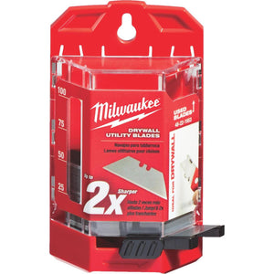 Milwaukee Drywall 2-Point 2-3/8 In. Utility Knife Blade (50-Pack)