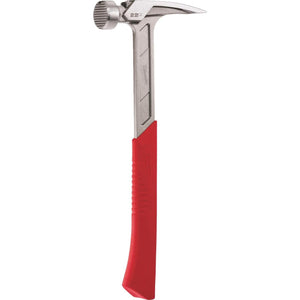 Milwaukee 22 Oz. Milled-Face Framing Hammer with Steel I-Beam Handle