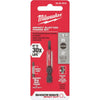 Milwaukee Shockwave 1/8 In. Slotted 2 In. Power Impact Screwdriver Bit