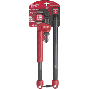 Milwaukee Cheater 10 In. to 24 In. Steel Adaptable Pipe Wrench