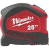 Milwaukee 25 Ft. Compact Auto Lock Tape Measure