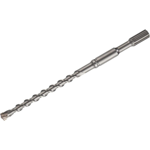 Milwaukee Spline 3/8 In. x 10 In. 2-Cutter Rotary Hammer Drill Bit