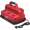 Milwaukee M18/M12 18 Volt and 12 Volt Lithium-Ion Rapid Charge Station Battery Charger