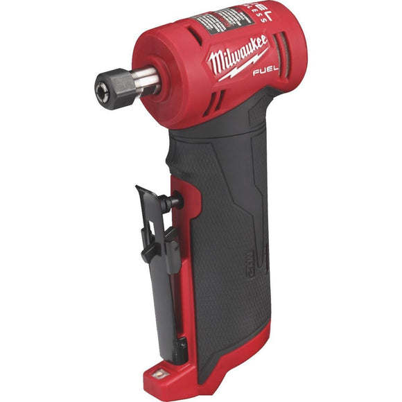 Milwaukee M12 FUEL 12 Volt Lithium-Ion Brushless 1/4 In. Right Angle Cordless Die Grinder (Bare Tool)