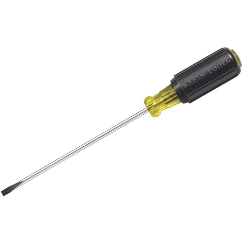 Klein 3/16 In. x 8 In. Cabinet-Tip Slotted Screwdriver