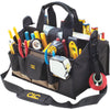 CLC 17-Pocket 16 In. Center Tray Tool Bag