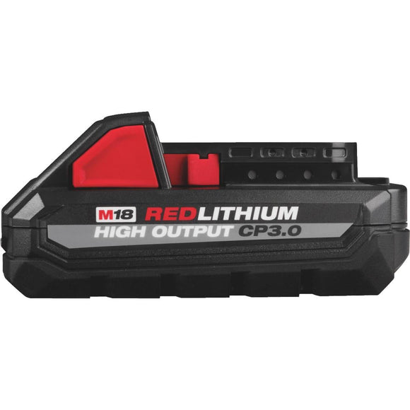 Milwaukee M18 REDLITHUM 18 Volt Lithium-Ion 3.0 Ah High Output CP3.0 Tool Battery