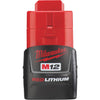 Milwaukee M12 REDLITHIUM 12 Volt Lithium-Ion 1.5 Ah Compact Tool Battery