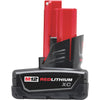 Milwaukee M12 REDLITHIUM XC 12 Volt Lithium-Ion 3.0 Ah Extended Capacity Tool Battery