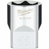Milwaukee 1/2 In. Drive 22 mm 6-Point Shallow Metric Socket with FOUR FLAT Sides
